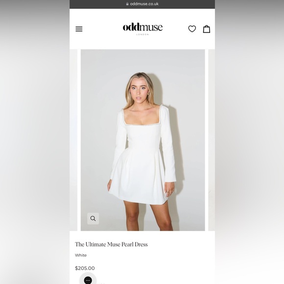 Odd Muse The Ultimate Muse Pearl Dress - Picture 2 of 3